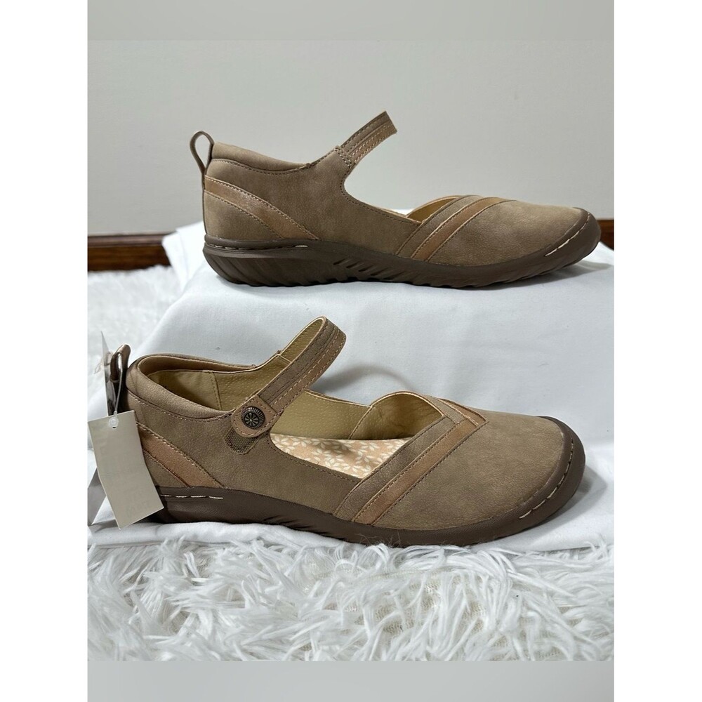 JBU Jambu Raven Mary Jane Womens Size 7,5 Taupe Casual Orthopedic Comfort Shoes - Picture 4 of 14